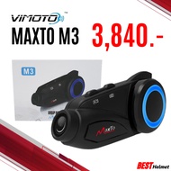 บลูทูธติดหมวกกันน็อค Maxto M3 จาก Vimoto