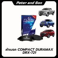 วัวฟ้า COMPACT DURAMAX ผ้าเบรคหน้า ISUZU (DRX-721 DRX-773)