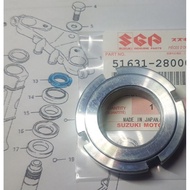 #13 NUT STERING STEM ORIGINAL SUZUKI TXR / FX150 / VS / VR125 (nombor part sama)