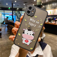 เคส OPPO เคสขอบแข็ง เคสโทรศัพท์มือถื ผิวสัมผัส RENO 4 A9 2020 A5 A3S AX7 AX5S A7 OPPO  A91 A12 F11 Pro F9 F7 TPU+PC #888