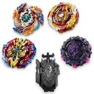 4x Burst Metal Tops World Spriggan Geist Fafnir Xeno-Xcalibur + Rope Launcher
