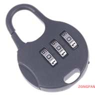 ZONGPAN กุญแจล็อครหัสผ่านขนาดเล็กสีกระเป๋าลาก Gembok KATA Sandi ตู้แช่สำหรับหอพักนักเรียน Gembok KATA Sandi กระเป๋าเป้สะพายกระเป๋าเป้ล็อค