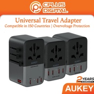 Aukey Travel Mate 35W 65W 100W Universal Adapter with USB Ports Travel Charger