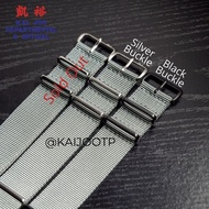 Grey NATO Strap 20mm