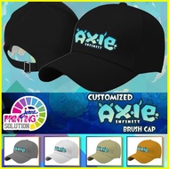 ✆ ❤ ◧ Customized Axie Infinity  Gamer Brush Cap