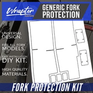 Generic Fork Protection Sticker Kit for Mountain Bike Fork Universal MTB Fork Protector