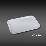 Melamine Tray White Serving Tray/ Bakery Tray/