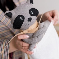 Stuffed Raccoon Plush for Kids, Raccoon Nursery Décor