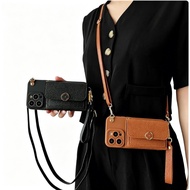 Multi-function Wallet Phone Case with Card Slot, Detachable Cross Body Strap Case for Honor N X Magi