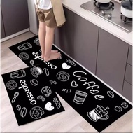 =Affordable Price=[Limited] 2in1 Anti-Slip Doormat Kitchen Bedroom Set 40x60/40x120 Anti-Slip Mat Ki