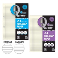 50SHEETS 70GSM NORMAL OR NARROW LINE EXAM SHEET / TEST PAPER / FOOLSCAP PAPER 单线纸 (FA750, FA750-H, N