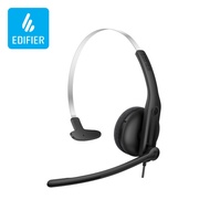 Edifier CC100/CC200 Wired Mono Headset with Noise Cancellation Microphones Ensure Clear Calls