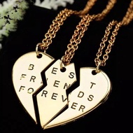 Friendship Necklace Get 3 Best Friends Forever Necklace