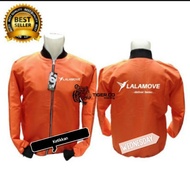 in stock Lalamove driver fas-ter online bomber Jacket / bomber Jacket Back And Forth Men And Women