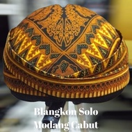 Blangkon Solo Modang Cabut