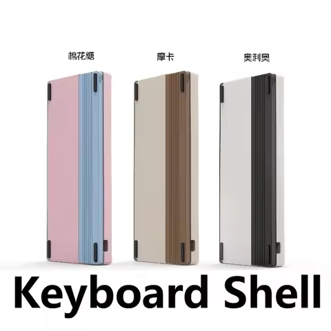 60HE Keyboard Shell CNC Aluminum Shell GH60 Compatible Wooting60HE GT60 Customized Gaming Mechanical
