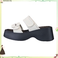 NYC Kasut Perempuan Casey Slip-On Wedges Sandal -N72413-TF02SV-1-BLACK