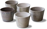 Awasaka SJ88-Y03 Syoji Buckwheat Chocolate Cup Assortment Diameter 3.1 x 2.8 inches (80 x 70 mm), 7.