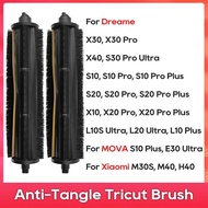 TriCut Brush Fit For Dreame X40 Ultra, X30 Pro, X20 Pro, S10, S20 Pro Plus, L10S Pro Ultra, Mova E30