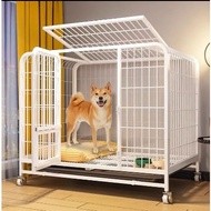 Simple and Thickened Dog Cage Dog House Medium sized Dog House Open Skylight Integrated Wood Dog corgi Dog House Pet Cag