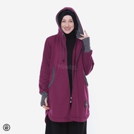 [NEW] Jaket Wanita hijacket - jaket hijab wanita muslimah Hijacket elektra BROWN jaket terbaru 2024 