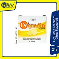Dequadin Lozenges Citrus Flavoured 24s