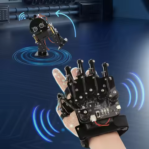 ACEBOTT Sensing Gloves Gesture Control Smart Car Motion-Sensing Glove Robot Car Kit for Arduino Kit