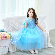 TILAMEHO Queen Elsa Dresses for Kids Princess Cosplay Costumes Anna Dress for Girls Birthday Party  Frozen 2 Children Girls Clothing 4 6 8 10Year