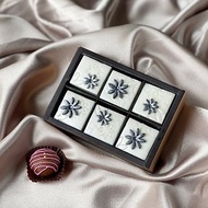 珍珠花兒‧六入方塊巧克力香皂禮盒