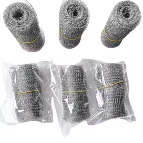 Copper Mesh Filter Column Packing Woven Wire Screen Filter for Distillation 12.7CM Distillation Appa