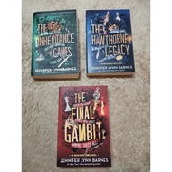 (Original) Second-hand Book/Preloved Book/Used Book: The Inheritance Games Series by Jennifer Lynn B