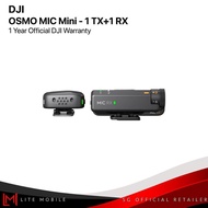 DJI OSMO MIC Mini - 2 TX+1 RX+1 Charging Case ( Singapore Set ) 1 Year Official Warranty