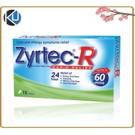 Zyrtec R Rapid Relief Filmcoated Tablet 10'S