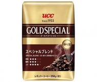 UCC - 日本 GOLD SPECIAL 咖啡豆（芳醇甘甜）(黑) 250g 賞味期限(未開封前): 2025年02月20日