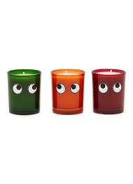 ANYA HINDMARCH EYES MINI CANDLES — SET OF 3