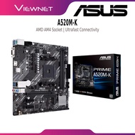 ASUS PRIME A520M-K CMS AM4 MOTHERBOARD COMBO PROCESSOR AMD AM4 RYZEN 5 5500 / AMD AM4 RYZEN 5 5600G 