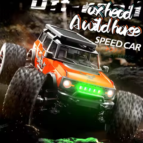 JHD For ZLL SG201MAX SG201PRO 1:20 55KM/H 2.4G RC Car With LED Light 4WD Brushless Electric High Spe