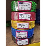 2.5MM (Blue Tech/BT) Insulated PVC/Pure Copper Cable (SIRIM APPROVAL)