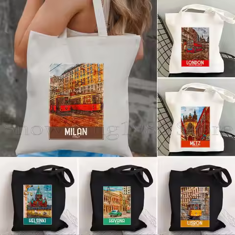 London Lisbon Helsinki Innsbruck Ghent Havana Lublin Madrid Metz Miami Monaco Naples Ink Watercolor 