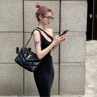 Saint Laurent ysl PUFFER ysl PUFFER Silver Label Logo Quilted Chain Small Cloud Bag Pillow Bag Messe