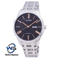 Citizen NH8360-80J NH8360-80J Automatic Stainless Steel Black Dial Men's Watch