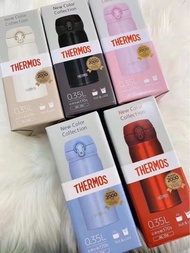最新thermos膳魔師保溫杯350ml（藍.紅.粉.黑.米）