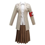 Gegexli Anime Shingeki No Kyojin Cosplay Costumes Pieck Finger Cosplay Uniforms Halloween Party