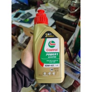 Castrol Power 1 4T Scooter Oil / Digital Scooter (800ml), Premium Lubricant for Motorcycles - Genuine