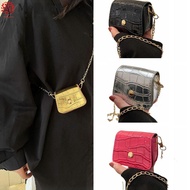 MEIHUAA Crossbody Bags, Mini Versatile Shoulder Bag, Korean Fashion PU Chain Simplicity Handbag Lips