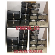 UNIVERSAL MOTORCYCLE ALUMINIUM TOP BOX ALUMINIUM X LOGO DESIGN 22L , 35L , 45L , 55L , 65L and 85L