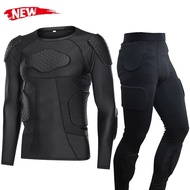 【Sleek】 Men's Motorcycle Jacket Full Body Underwear Motocross Racing Moto S Pants Riding Off-Road Motorbike Protection Clothes