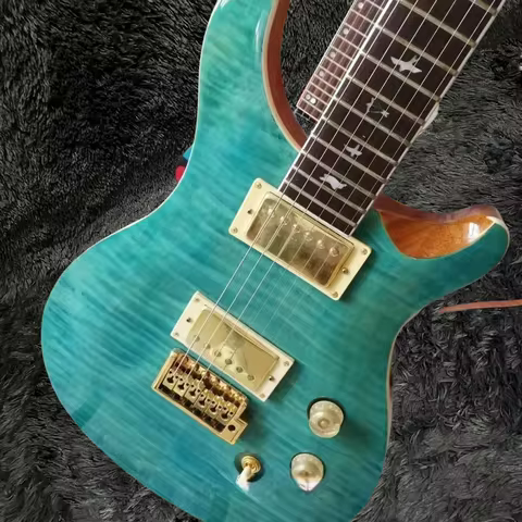 Hot sell good quality Electric Guitar BRAND NEW 24 Custom Reed Smith Flame Maple Musical Instruments