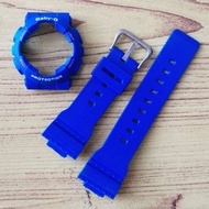 BABY-G Strap And Bezel Replacement BA110 BA111 BA112 BA120 BA130 Watchband Set Matte Blue