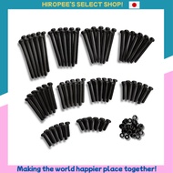 TAGATORON Stainless Screw Set (Black, Round Screw Set)